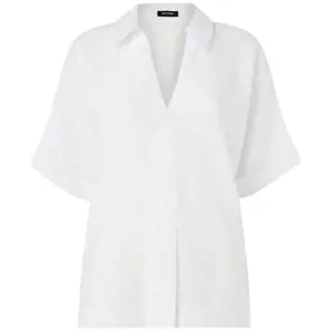 Whistles White Sasha Relaxed Shirt